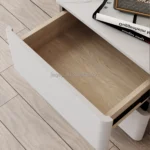 Small Spaces Night Stand Bedside Tables White Bedside Night Table with Drawers Buy in Dubai - Image 5