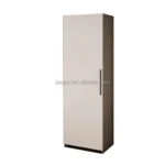 Mdf Furniture White Gloss Wardrobes Hotel Small Room Custom Wardrobe Closet in the Bedroom