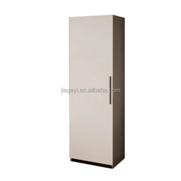 Mdf Furniture White Gloss Wardrobes Hotel Small Room Custom Wardrobe Closet in the Bedroom