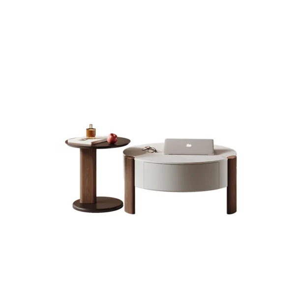 Modern Living Room Furniture Wooden Coffee Table with Wood Table Base Panel Wood Style for Home Use