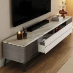 Jiageyi Home Living Room Furniture Wooden Drawer Storage Cabinet Removable TV Media Console TV Cabinet - Image 2