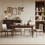 Modern Style High Quality Dining Table Wooden Panel Material for Home Apartment Bathroom Entry Exterior Use - Image 4