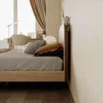 Nature Design Home Furniture Bedroom Set Factory King Queen Size Bed Frame - Image 6