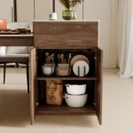 Modern Solid Wood Workbench Office Desk Commercial Tea Table Modular Conference Tables Home Office Dining Table - Image 6