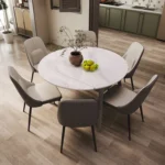 Solid Wood American Style Dining Table Cafe Table for Restaurant Furniture Use - Image 3