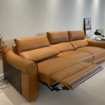 Wholesale High Quality LuxuryLeather Sofa 321 Seats Chesterfield Home Living Room Furniture Office Leather Multi-functional Sofa - Image 5