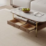 Luxury Multifunctional Wooden Tea Table Modern Design Coffee Tables Set for Living Room General Home Furniture - Image 3