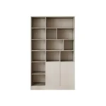 Modern Luxury Designer Book Storage Rack Shelf Bookshelf Bookcase Door with Cabinet for Books Living Room - Image 2