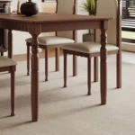 Custom Wood Dining Table New Chinese Style Modern Luxury Dining Table - Image 4