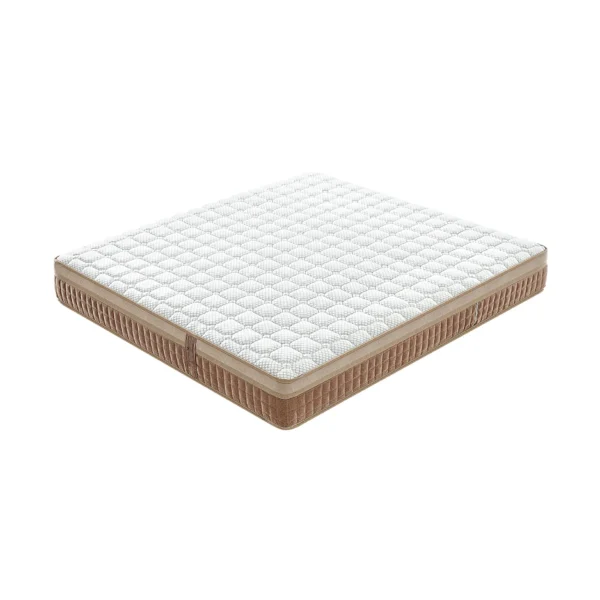 8-Inch Double Queen Hybrid Mattress with Bonnell Spring Anti-Dust Firmness Feel Removable Cover Cooling Features for Hospitals