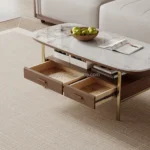 Luxury Multifunctional Wooden Tea Table Modern Design Coffee Tables Set for Living Room General Home Furniture - Image 3