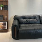 2024 Modern Genuine Leather Sectional Sofa Set for Hotel Apartment Living Room Furniture - Image 6