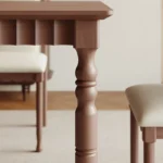 American Style Modern Design Antique Solid Wood Dining Table Chair Set for Home Office Restaurant Hotel Villa Dinning Furniture - Image 2