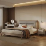 Hot Selling Luxury Modern Comfortable Furniture Bedroom Bed Upholstered Modern Bed for Bedroom Furniture Bed - Image 2