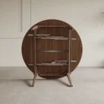 New Style Elegant Dining Table Set Home Furniture Wooden Kitchen Table - Image 6