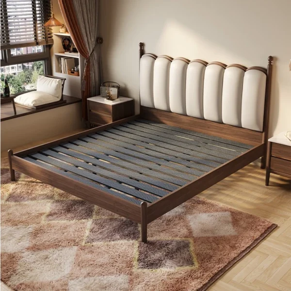 Modern Soft Bed Hot Sale Easy Assembly Factory Price Leather Plywood Bed No Reviews yet
