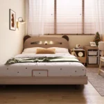 Nordic All Solid Wood Bed Modern Fashion Simple Bedroom Furniture Children Bed No reviews yet 9 sold - Image 2