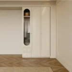 Wooden Built in Wardrobe Bedroom Storage Cabinet Closets - Image 3