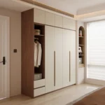Modern High Quality Bedroom Furniture Natural Color Wardrobe Closet for Home & Villa Versatile Living Room Use - Image 4