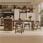 Modern Solid Wood Workbench Office Desk Commercial Tea Table Modular Conference Tables Home Office Dining Table - Image 2