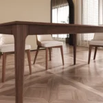 Modern Luxury Customizable  Wooden Panel Overlength Dining Table for Home Restaurant Direct Factory - Image 5