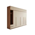 Luxury Modern Bedroom Wardrobes With Wall Design and Clothes Organizer - Image 2