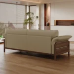 Modern Design Leather Living Room Furniture Cheap Home Light Sectional Luxury Furniture Sofa - Image 5