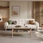 High Quality Modern Design Table Living Room Furniture Solid Wood Coffee Table - Image 2