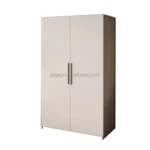 Mdf Furniture White Gloss Wardrobes Hotel Small Room Custom Wardrobe Closet in the Bedroom - Image 4