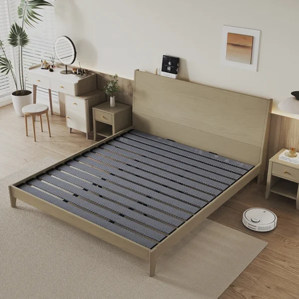 Hot Selling New American Style king Size Wood Bedroom Beds Master Queen king Furniture Bed