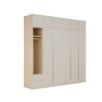 Colorful Bedroom Wall Wardrobe Cabinet Closet Assembly Design with Noted Product Attributes - Image 4