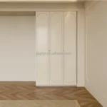 Bedroom Wardrobe Sets Small 2 Door and 3 Door Wardrobe for Small Rooms White Armoire Wardrobe Closet with Hanging Rod - Image 4