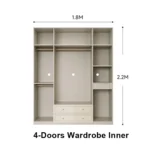 Foshan Hotel Furniture Supplier Luxury 5 Star Hilton Wooden Hotel Bedroom Set Modern - Image 3