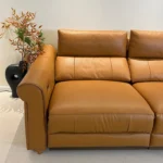 Wholesale High Quality LuxuryLeather Sofa 321 Seats Chesterfield Home Living Room Furniture Office Leather Multi-functional Sofa - Image 3