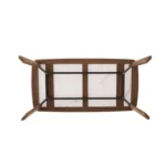 Modern Solid Wood Portable Dining Table Set Round Stretchable Furniture for Kitchen Restaurant Living Room Office Hallway Homes - Image 5