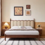 Modern Style Small Double and Queen Size Bed and Mattress Sets with Included Headboard Soft Reclining and Convertible Design - Image 3
