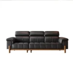 Chesterfield Sofa Genuine Leather Handmade Sofa Vintage Style Sofa Set