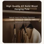 Modern Bedroom Customized  Small 3 Door Wardrobes Bedroom Closet Designs  Solid Wood Storage Clothing Almirah Wardrobe - Image 4