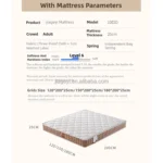 Bed and Mattress Sets Bed Frame Small Double and Queen Size with Headboard Included - Image 6