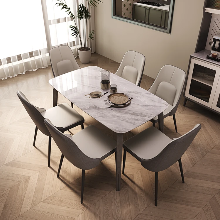 Hce770dd272e74046b0e79394ee2e02cfH.webp Modern Solid Wood Dining Tables and Chairs for Home or Hotel Versatile Furniture for the Dining Room - Image 1