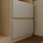 Colorful Bedroom Wall Wardrobe Cabinet Closet Assembly Design with Noted Product Attributes - Image 3