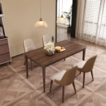 Modern Luxury Customizable  Wooden Panel Overlength Dining Table for Home Restaurant Direct Factory