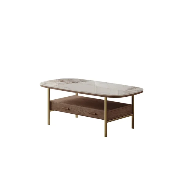 Luxury Multifunctional Wooden Tea Table Modern Design Coffee Tables Set for Living Room General Home Furniture