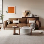 Modern Living Room Furniture Wooden Coffee Table with Wood Table Base Panel Wood Style for Home Use - Image 4