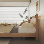 Custom High-End Solid Wood King-Size Bed Elegant European Modern Comfortable Double Bed Frame Home Use Bedroom Furniture - Image 6