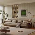 Jiageyi Home Furniture High End China Factory Leather Sofa for Home and Villa for Living Room Furniture