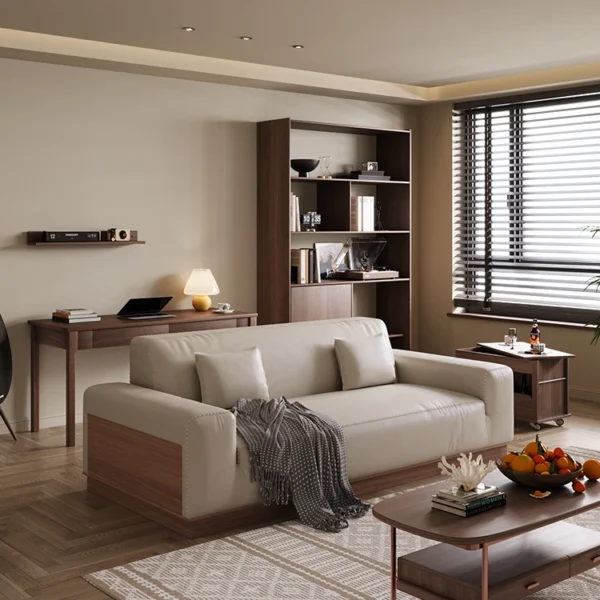 Wholesale Discount Design Beige Modern White Sectional Sofa Living Room Furniture