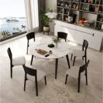 Nordic Modern Dining Table Set Dining Table High Quality Wood Furniture for Dining Room - Image 5