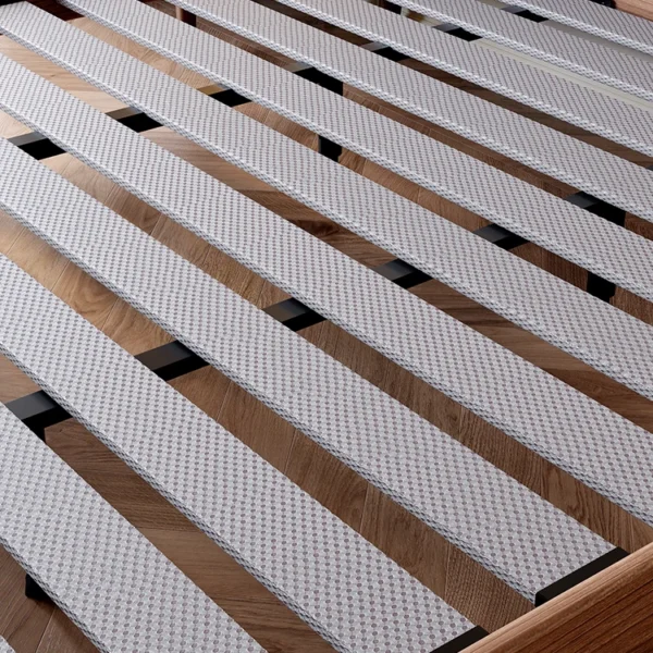 Custom Healthy Green Design Modern King Queen Size Bed Wooden Frame Bedroom Furniture Double King Size Bed