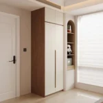 Clothes Wardrobes Functional Furniture for Bedrooms with Contemporary Design and Spacious Storage Space Wooden Wardrobe